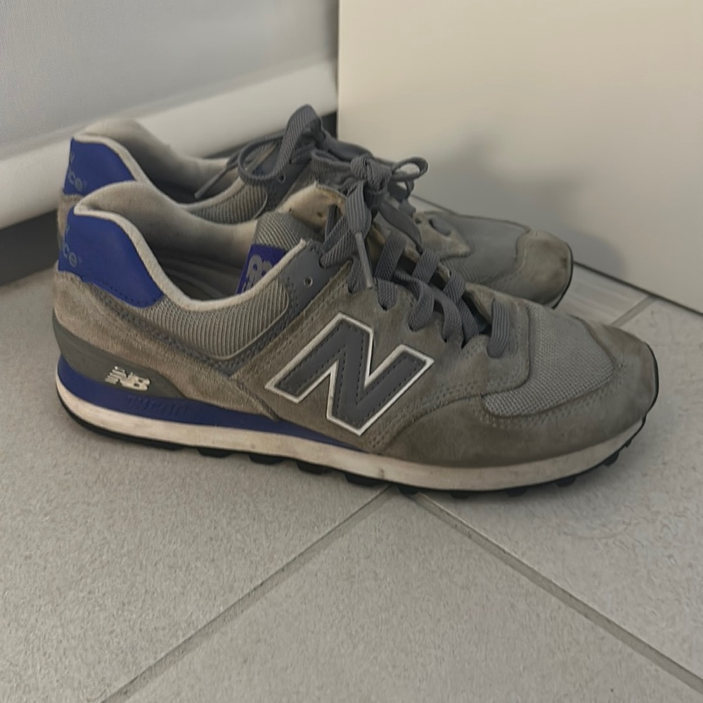 New balance purple and grey 574s